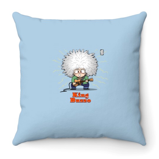 Discover King buzzo on guitar Throw Pillows