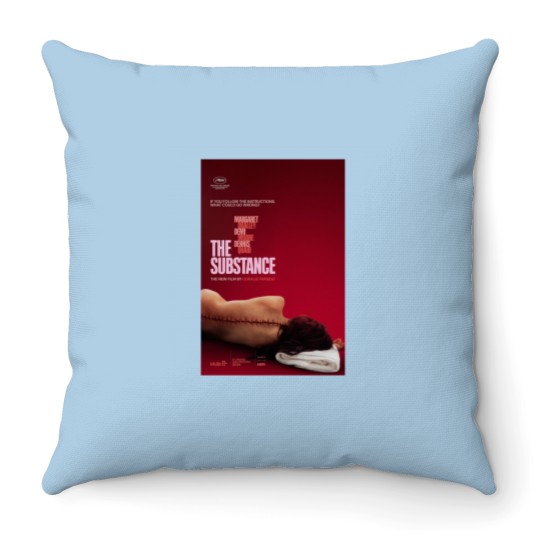 Discover The Substance Movie Classic Throw Pillows