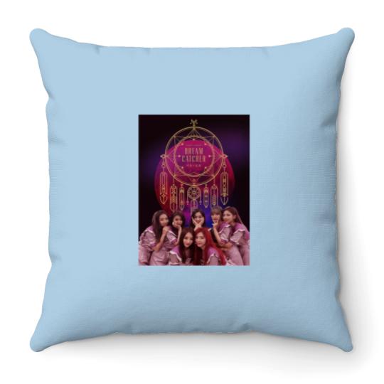 Discover Dreamcatcher kpop girl group Premium Throw Pillows