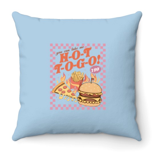 Discover Chappell Roan Throw Pillows, Hot to Go! Throw Pillows, Midwest Princess Tour Merch