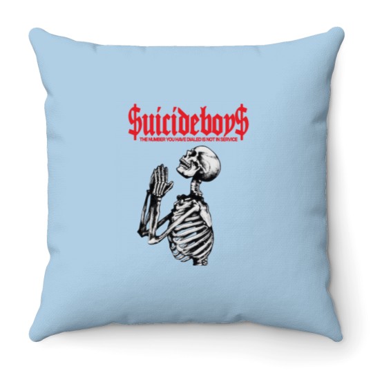 Discover SUICIDEBOYS Merch Throw Pillows