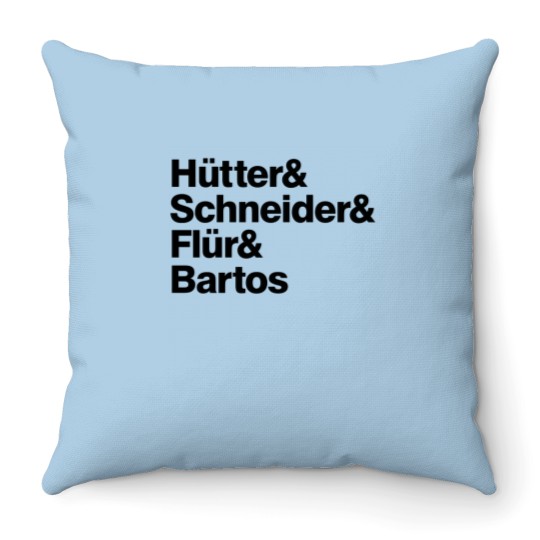 Discover KraftWerk Throw Pillows