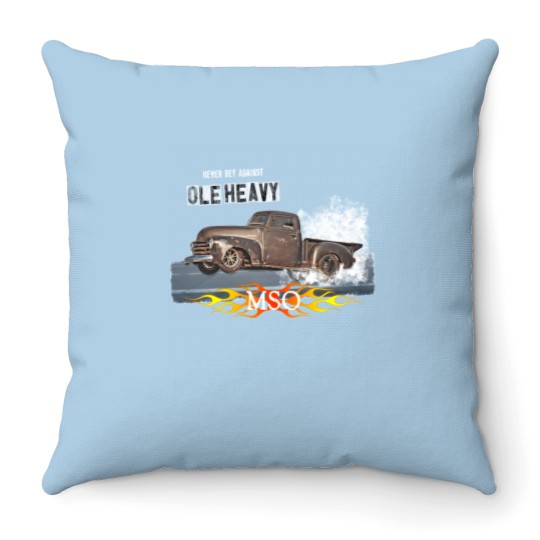 Discover Ole Heavy Ziptie Heifer Jj D Boss Memphis Street Racing Outlaws Street Throw Pillows