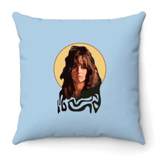 Discover Grace Slick Throw Pillows