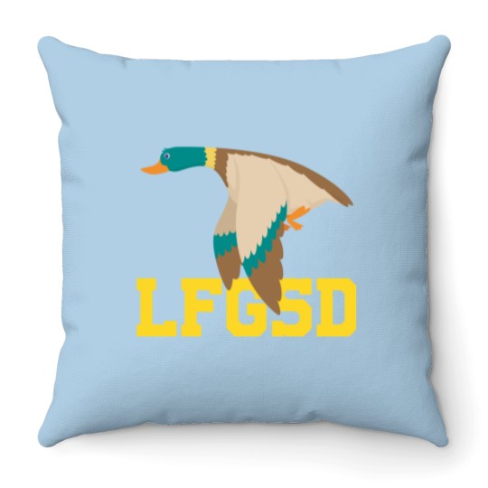 Discover 6 LFGSD-San Diego Baseball Throw Pillows