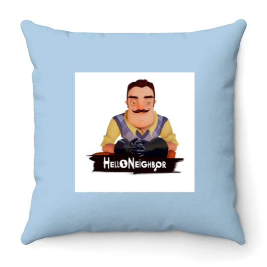 Discover Hello Neighbor Throw Pillows