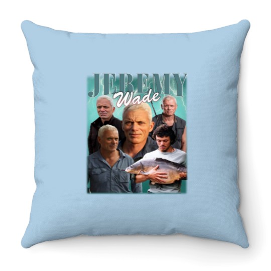 Discover Jeremy Wade Vintage Graphic Throw Pillows