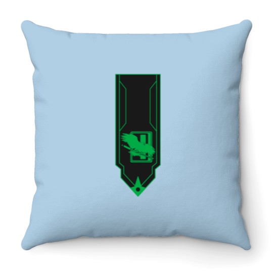 Discover Clan Jade Falcon Insignia Throw Pillows