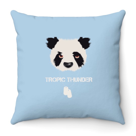 Discover Tropic Thunder - Alternative Movie Poster Throw Pillows