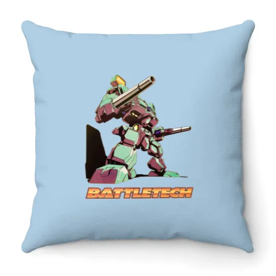Discover unseen warhammer battletech Throw Pillows