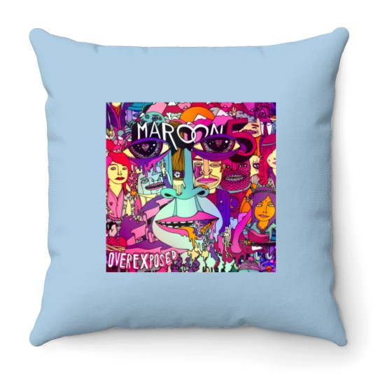 Discover Maroon 5 - Overexposed Throw Pillows