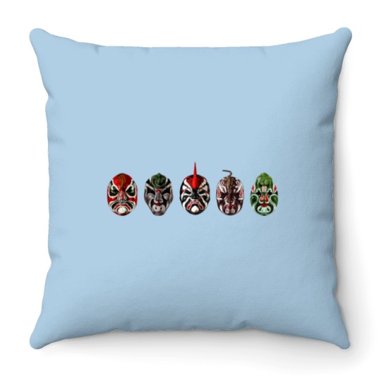 Discover The Five Deadly Venoms Throw Pillows