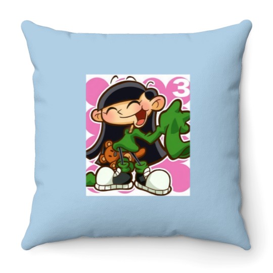 Discover Kids next door 3 Throw Pillows