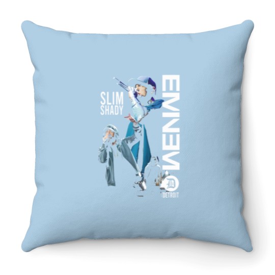 Discover Eminem Slim Shady Throw Pillows