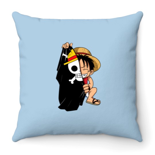 Discover One Piece Anime Throw Pillows, Anime One Piece Saying Throw Pillows