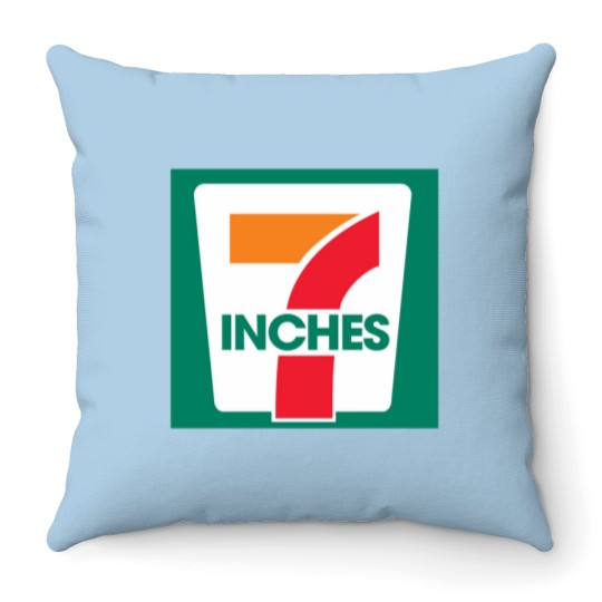 Discover 7 Inches Funny 7 11 Parody Throw Pillows