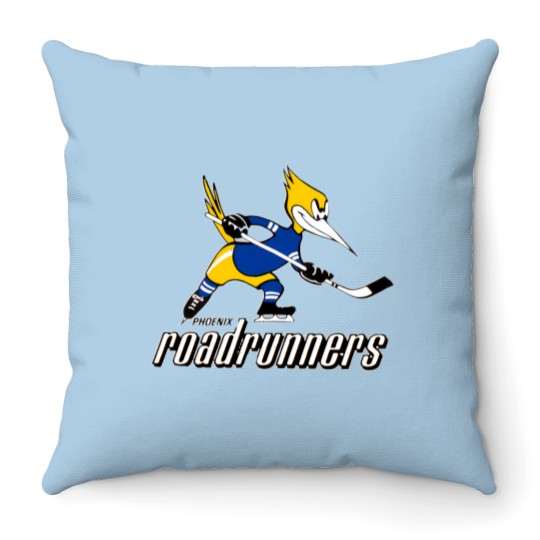 Discover Phoenix Roadrunners Wha Hockey Throw Pillows