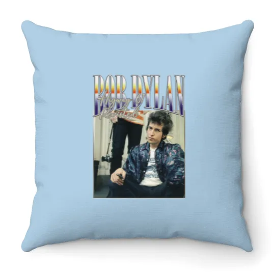Discover Bob Dylan Throw Pillows, Vintage Bob Dylan Throw Pillows