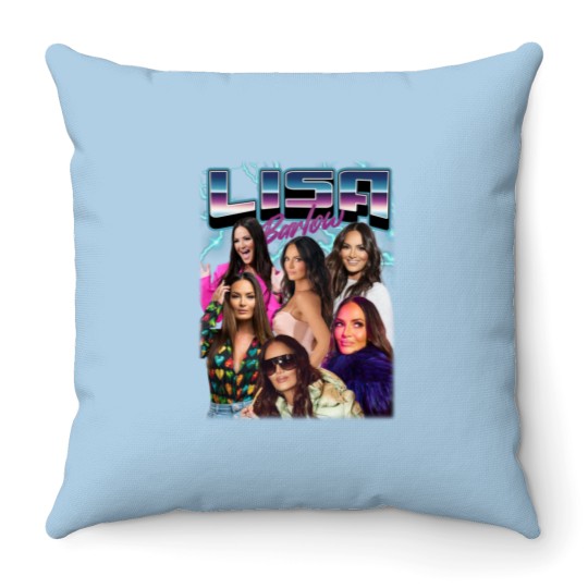 Discover 90s Vintage Throw Pillows, Lisa Barlow, RHOSLC, The Real Housewives Throw Pillows