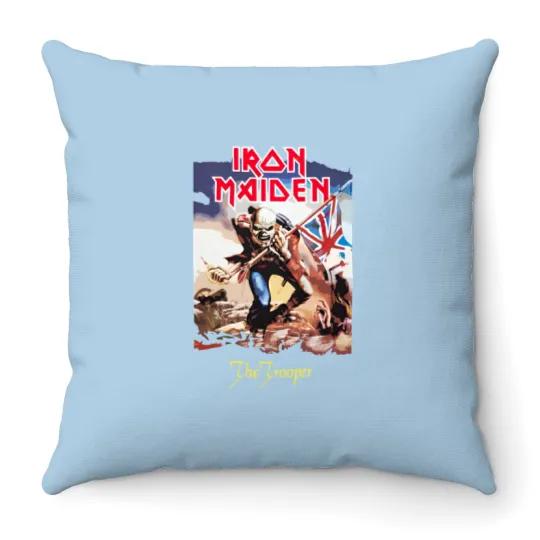 Discover Baby Romper Baby Clothes with The Trooper Art Throw Pillows