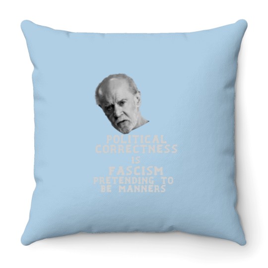 Discover George carlin Throw Pillows