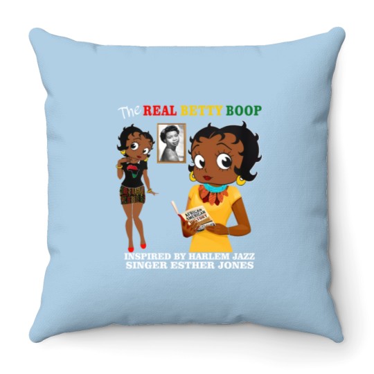 Discover BETTY BOOP Licensed Graphic Throw Pillows