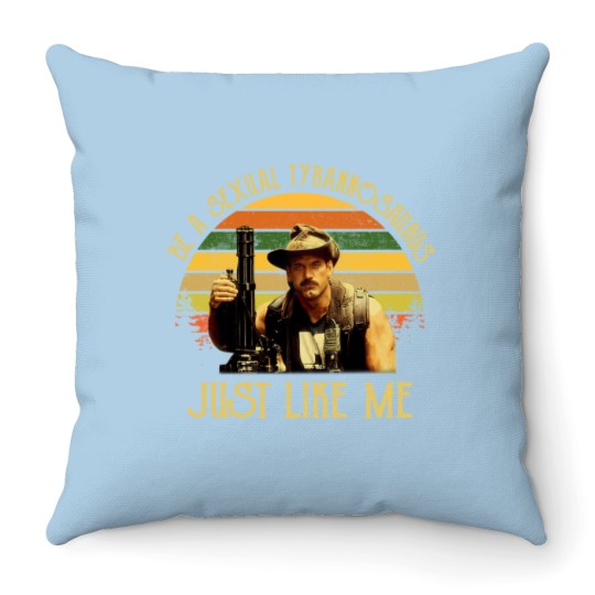 Discover Sexual Tyrannosaurus Throw Pillows
