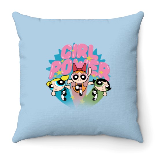 Discover Powerpuff Girls Throw Pillows, Girl Power Throw Pillows