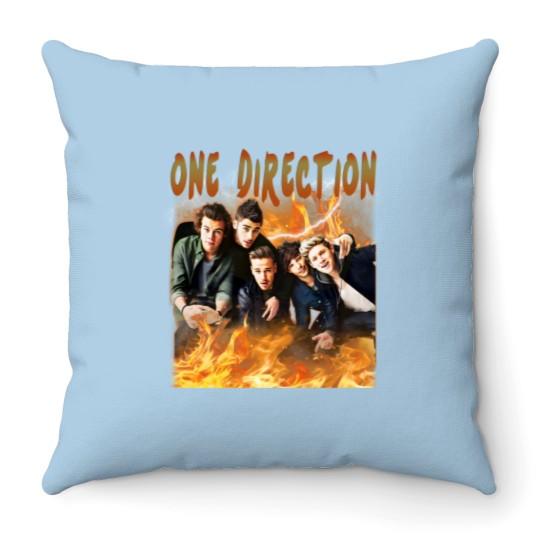 Discover one direction Throw Pillows