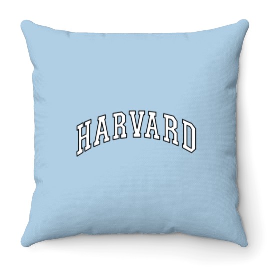 Discover Vintage Harvard University Throw Pillows