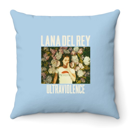 Discover Ultraviolence Lana Del Rey 2024 graphic Throw Pillows unisex men women