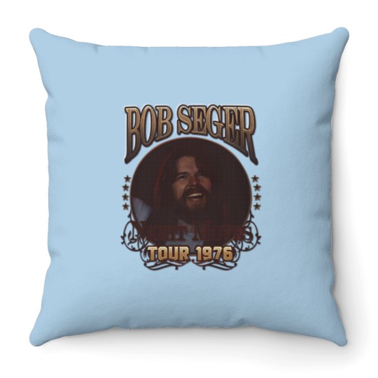 Discover Bob Seger Vintage Throw Pillows