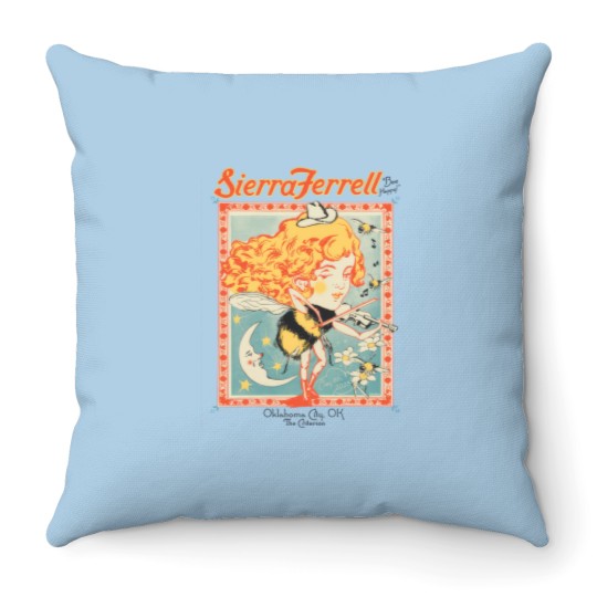 Discover NEW Sierra Ferrell Tour 2025 Gift For Fan Throw Pillows