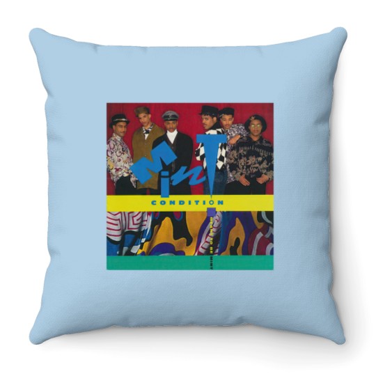 Discover Mint Condition, PRETTY BROWN EYES Throw Pillows