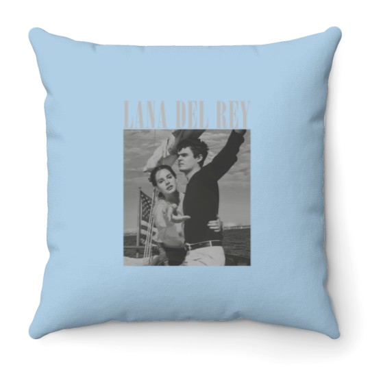 Discover Lana del rey Norman Rockwell Throw Pillows
