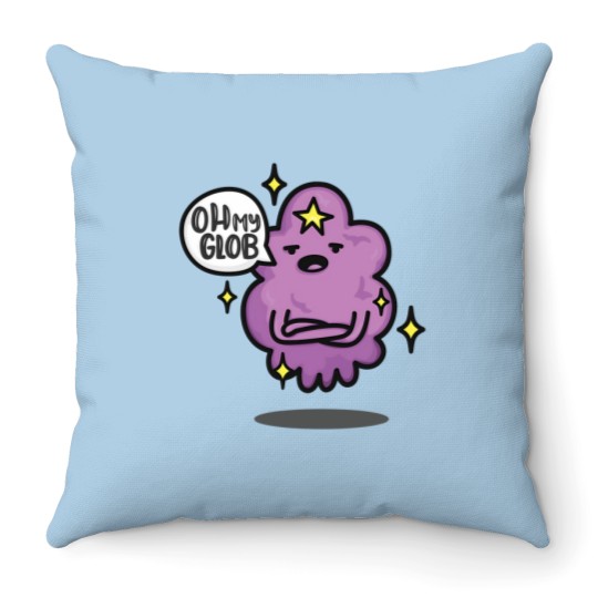 Discover OMG Lumpy Space Princess Throw Pillows