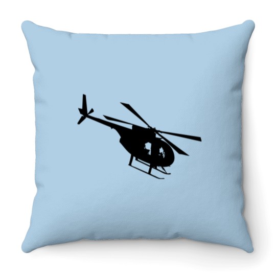 Discover helicopter02 Throw Pillows
