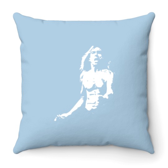 Discover Iggy Pop Throw Pillows
