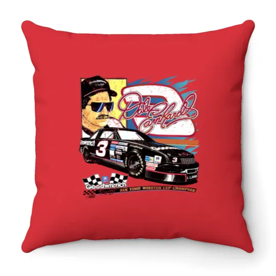 Discover Retro Dale Earnhardt Finger Throw Pillows, Dale Earnhardt Throw Pillows