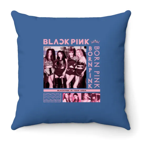 Discover Blackpink Throw Pillows for Fans - Kpop Collection