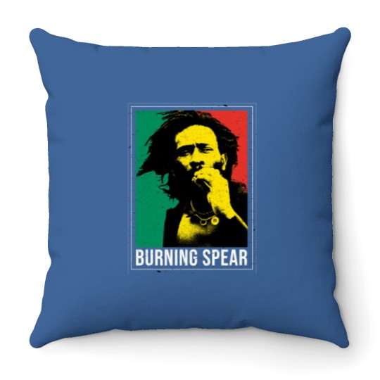 Discover Burning Spear Throw Pillows Gift Set