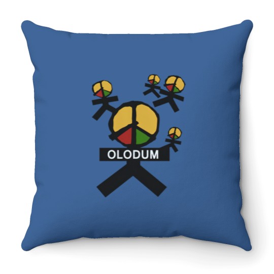 Discover They Don't Care About Us, Olodum, Peace Throw Pillows