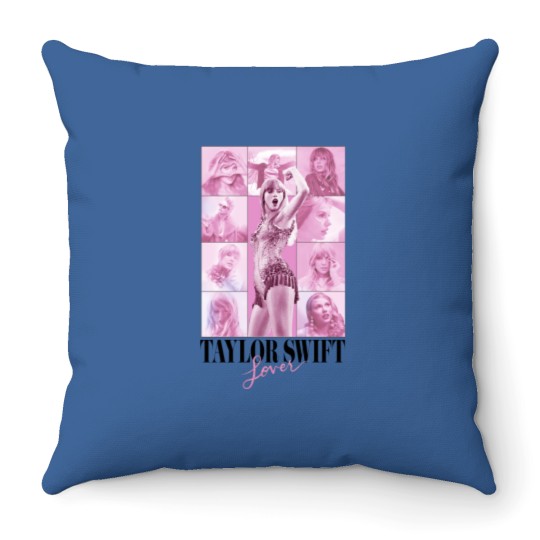 Discover Lover Album Throw Pillow - Cozy Decor for Swiftie Homes