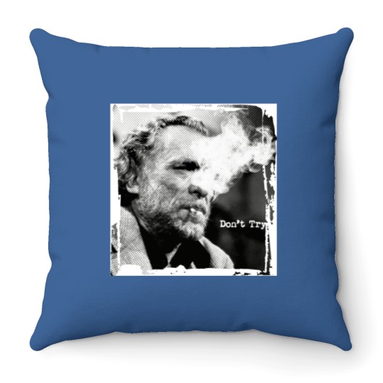 Discover Charles Bukowski Throw Pillows
