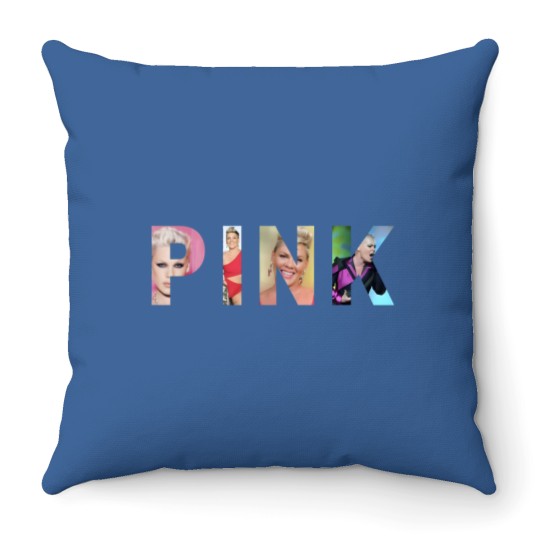 Discover Pink Concert Throw Pillows