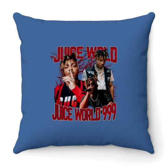 Discover Juice World Music Tour 2023 Vintage Unisex Throw Pillows