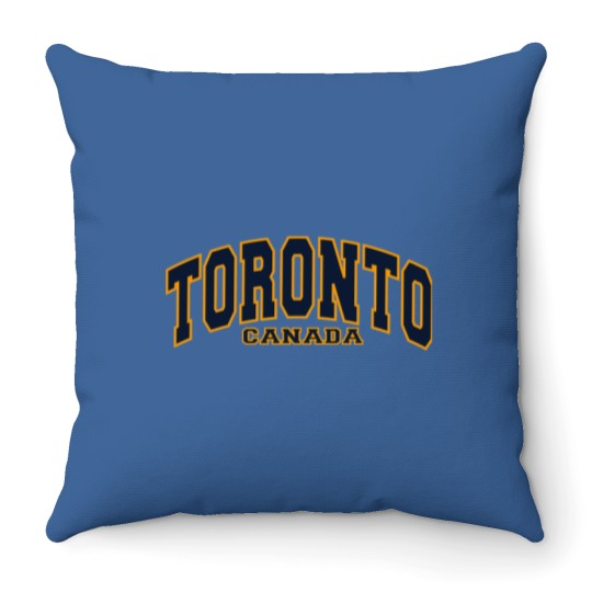 Discover Toronto Throw Pillows