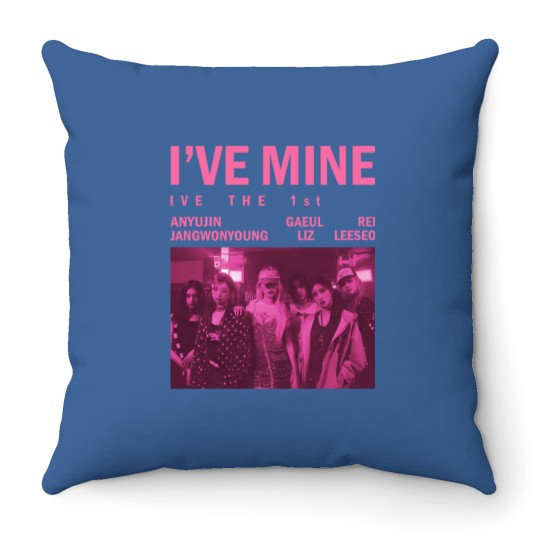 Discover Ive Mine The 1st Kpop Throw Pillow Collection
