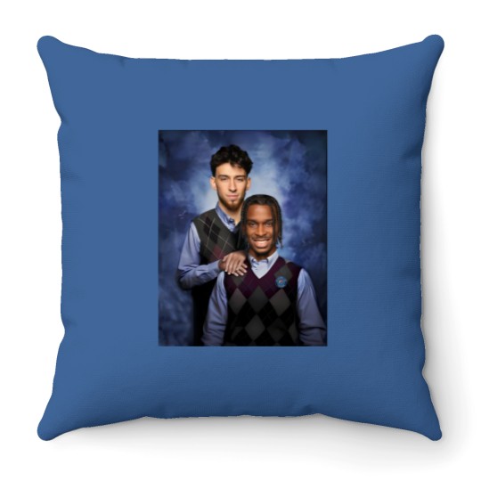 Discover Shai Gilgeous-Alexander SGA Chet Holmgren Oklahoma City Thunder Throw Pillows