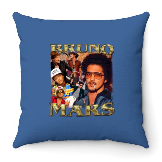 Discover Bruno Mars Throw Pillows, Gift For Fan Tees, Music Tour 2023 Bruno Mars